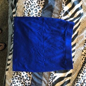 Royal Blue Mini Skirt